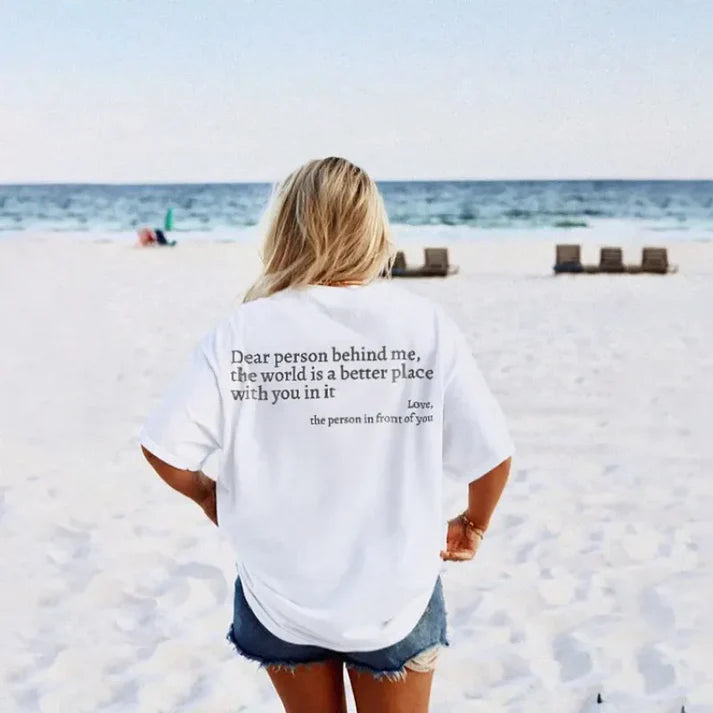 Dear Person T-Shirt (You are enough)