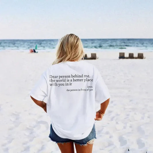 Dear Person T-Shirt (You are enough)